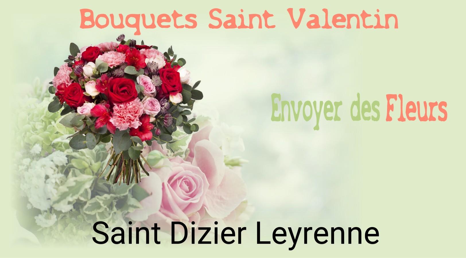 Roses de Saint-Valentin livrées à Saint-Dizier-Leyrenne